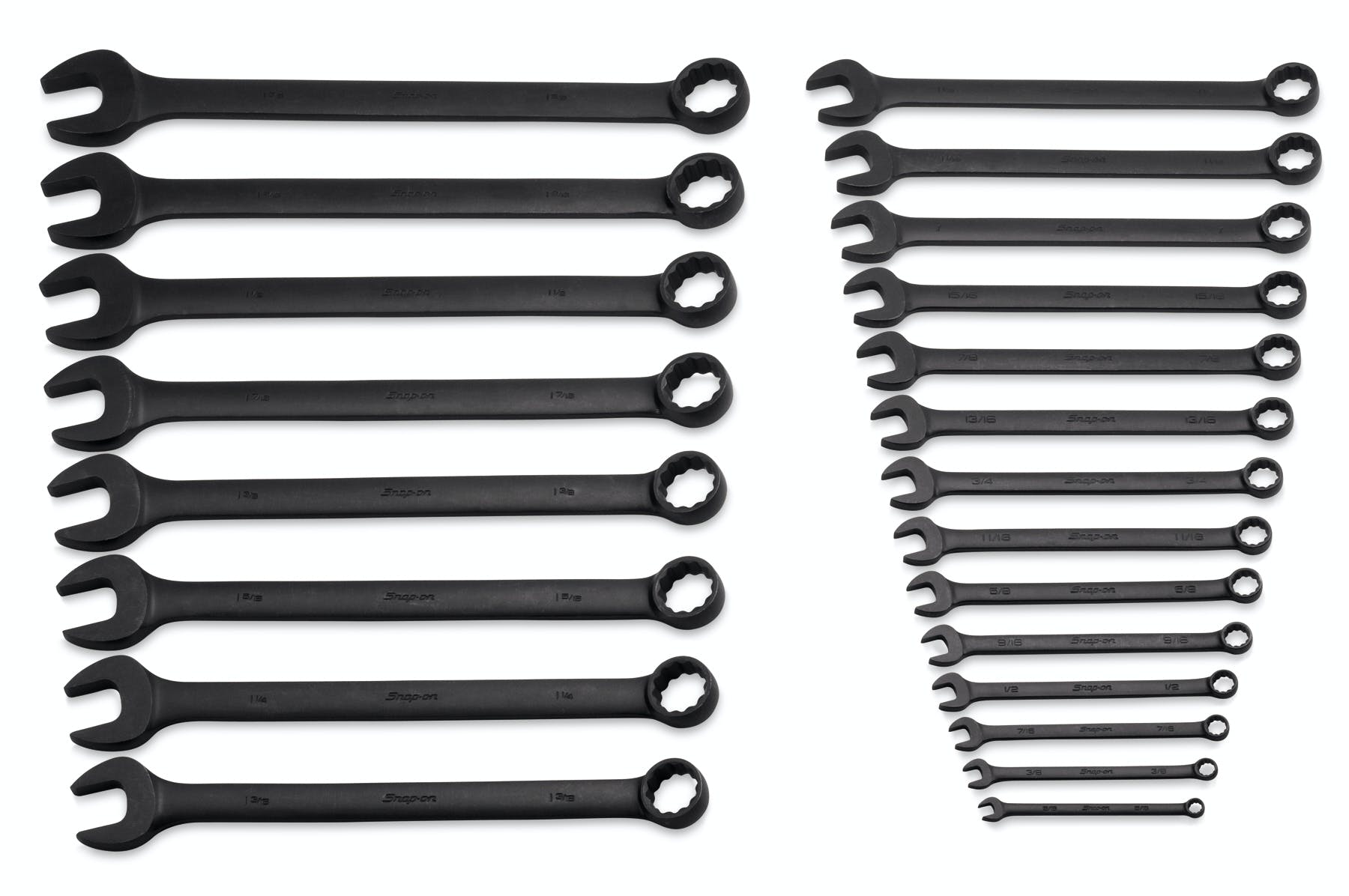 22 pc 12-Point SAE Flank Drive® Combination Wrench Set (5/16-1-5/8 22 pc 12-Point SAE Flank Drive® Combination Wrench Set (5/16-1-5/8